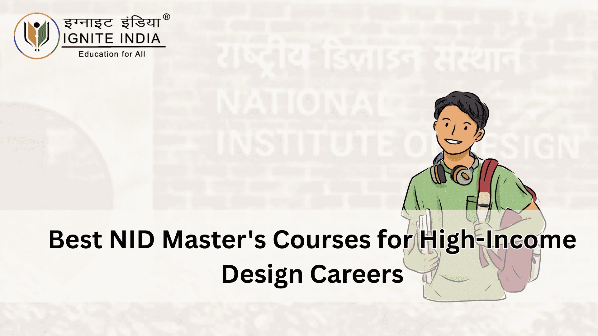 Best NID Master's Courses for High-Income Design Careers