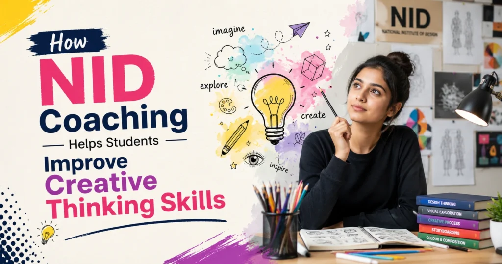 NID Coaching Helps Students Improve Creative Thinking Skills