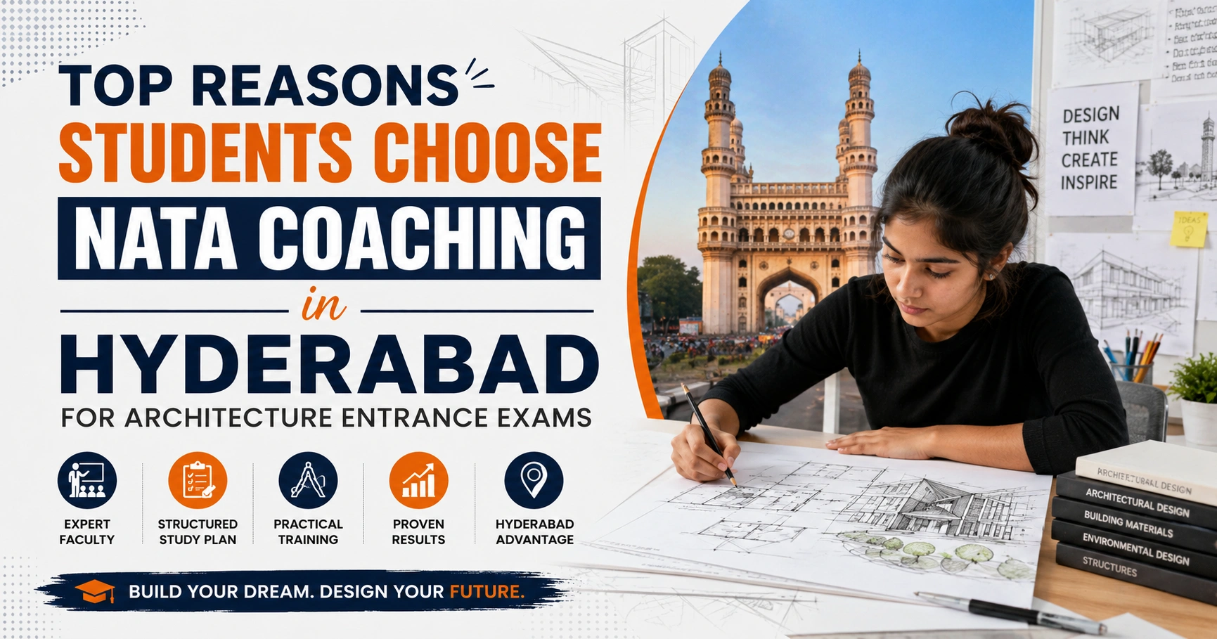 Top Reasons to Choose NATA Coaching in Hyderabad