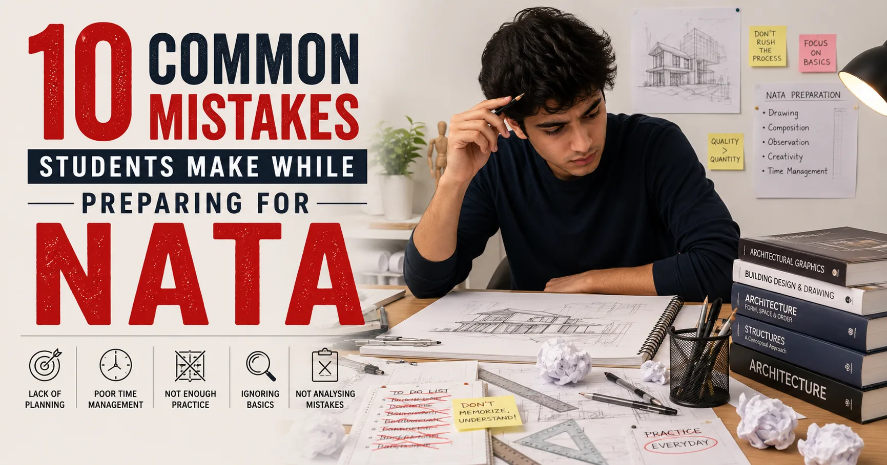 NATA Preparation Mistakes
